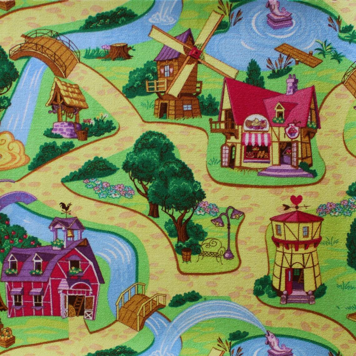 

Ковер Associated weavers CANDY TOWN CANDY TOWN 2.5x3.5 зеленый