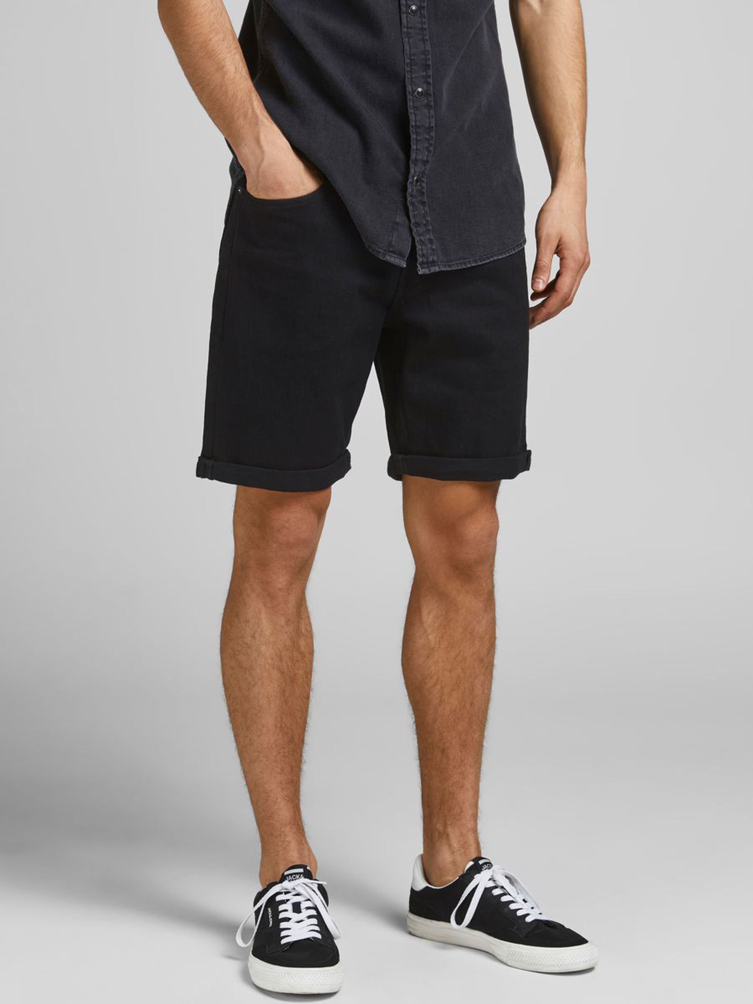 

ШОРТЫ Jack&Jones RICK 12182954 Black Denim  черный, ШОРТЫ Jack&Jones RICK 12182954 Black Denim XL черный