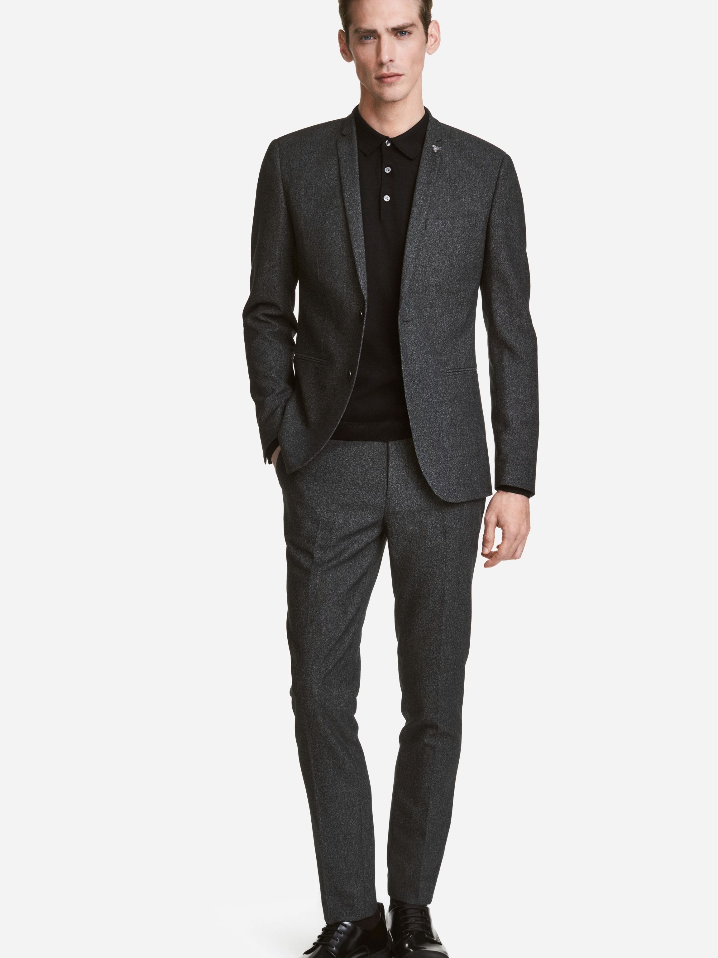 

Брюки H&M 4443505-ACXW 50 Темно-серые