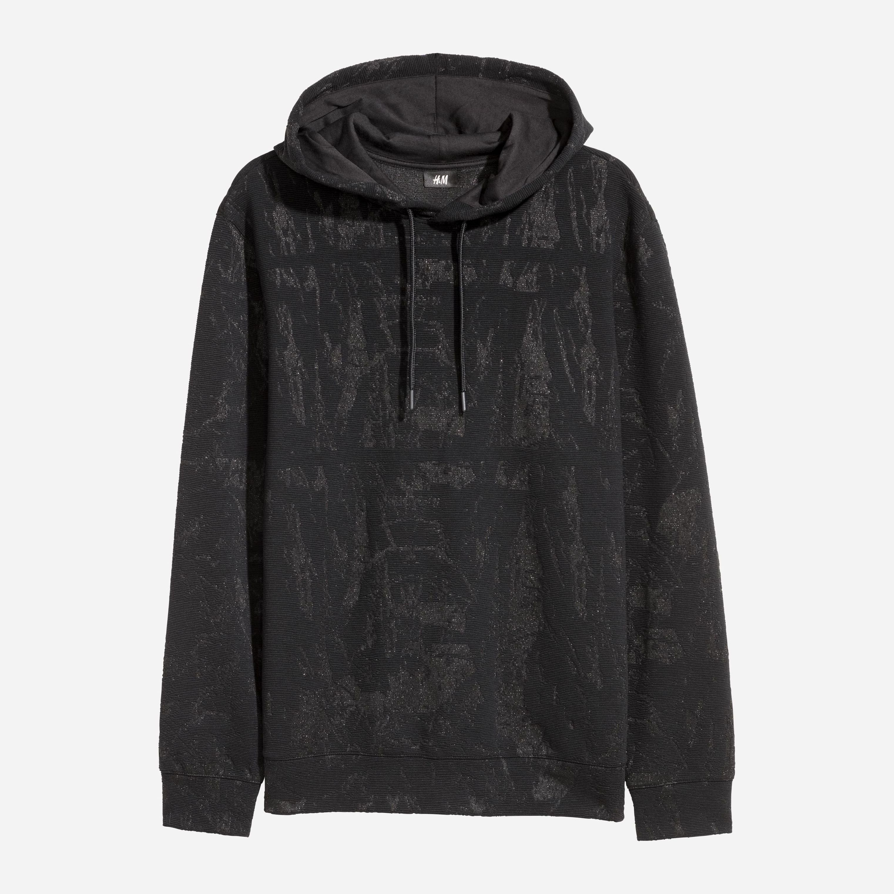 

Худи H&M 5659856-AAOA XL Черное