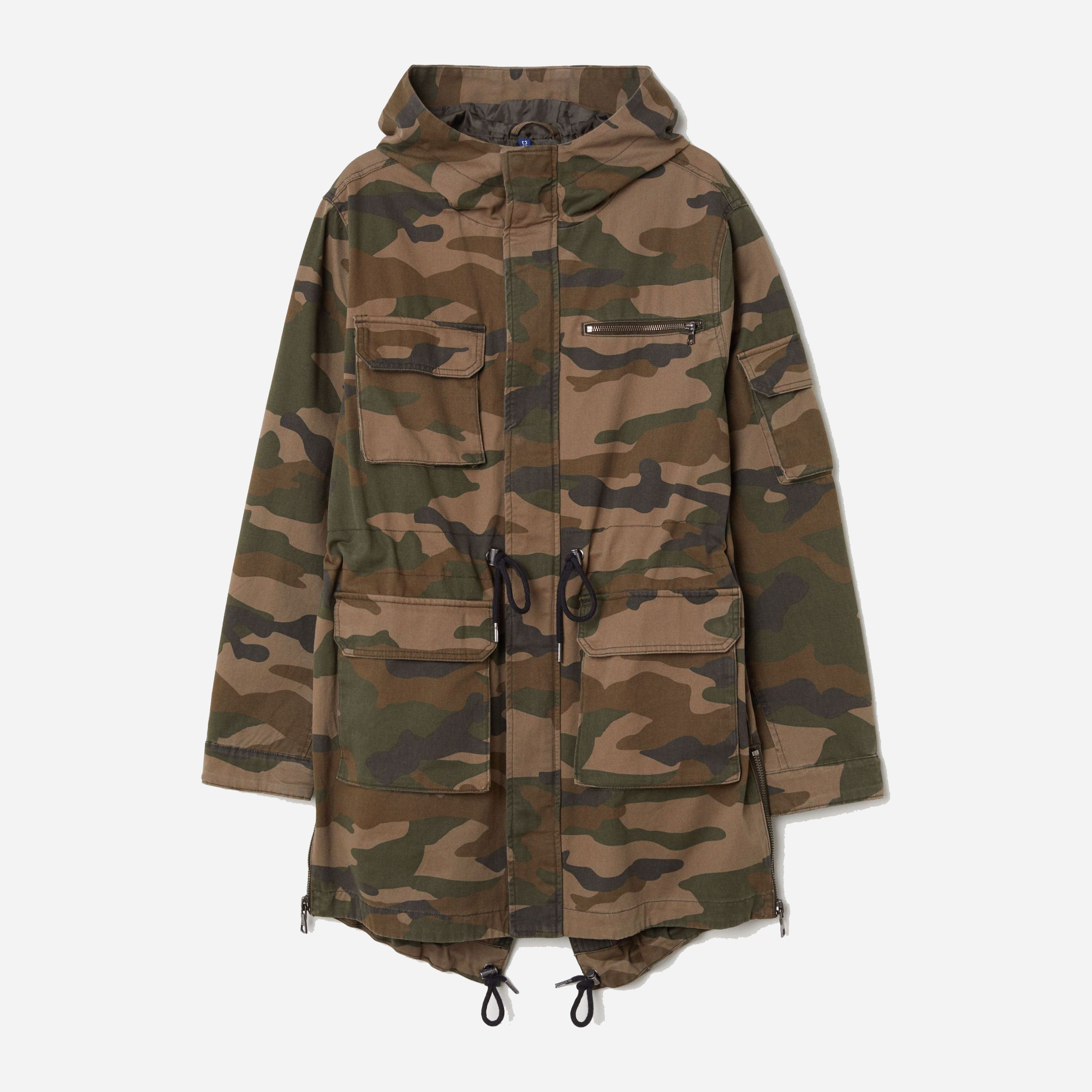 

Парка H&M 5094686-ADUZ S Хаки