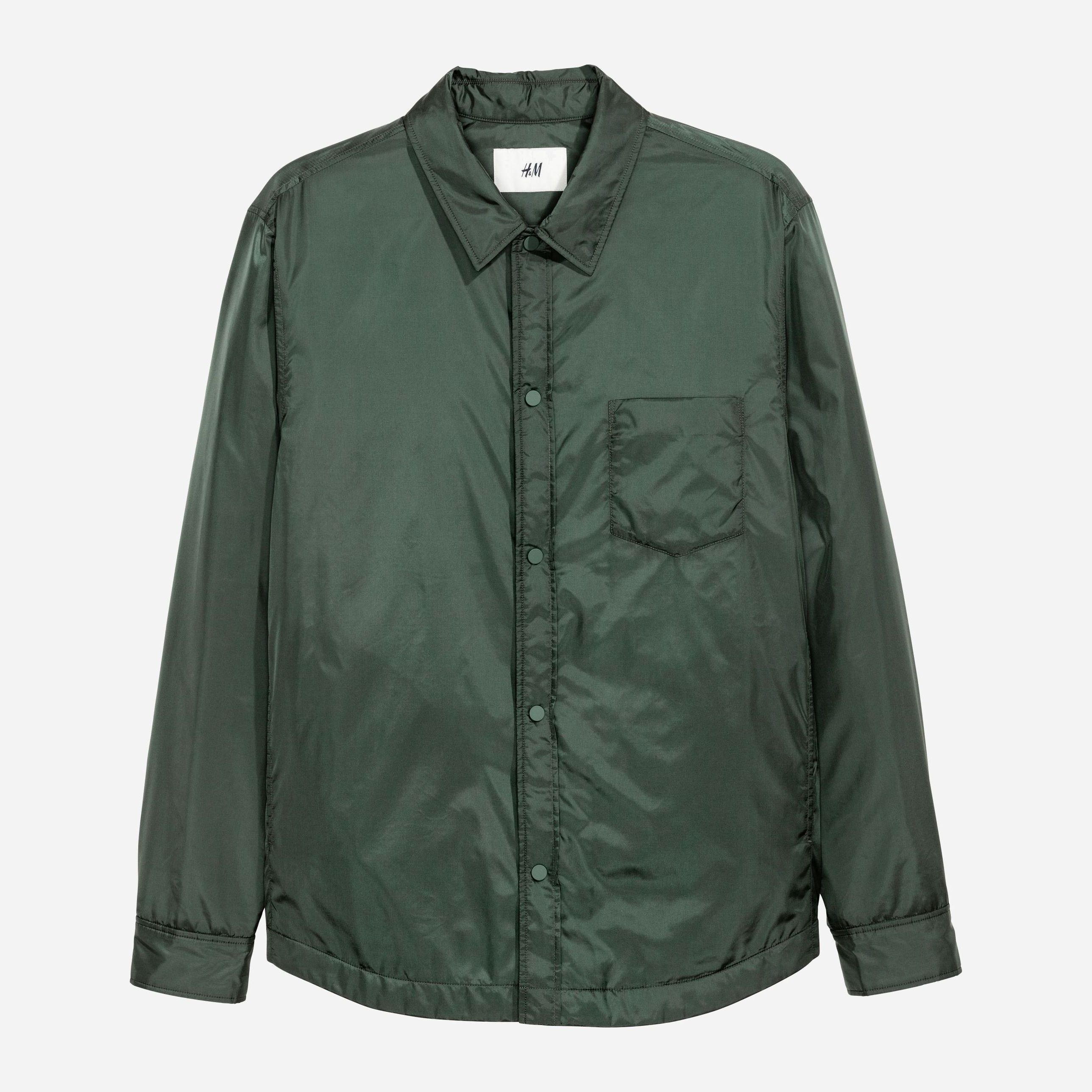 

Ветровка H&M 4833865-ACXO XS Темно-зеленая