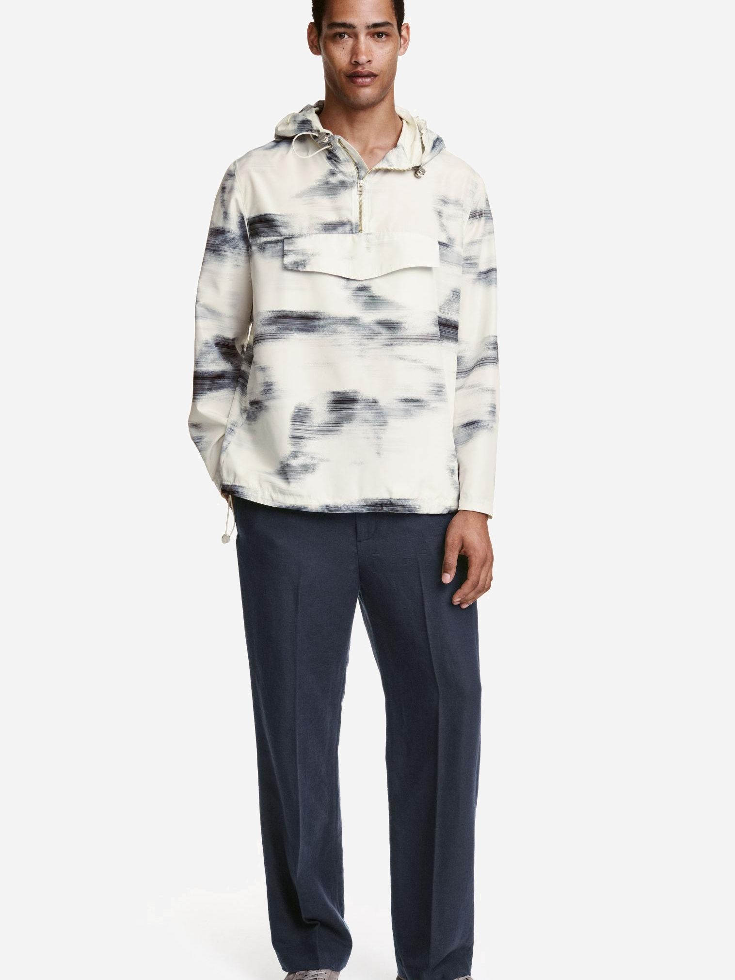 

Брюки H&M 4179144-AAQJ 46 Темно-синие