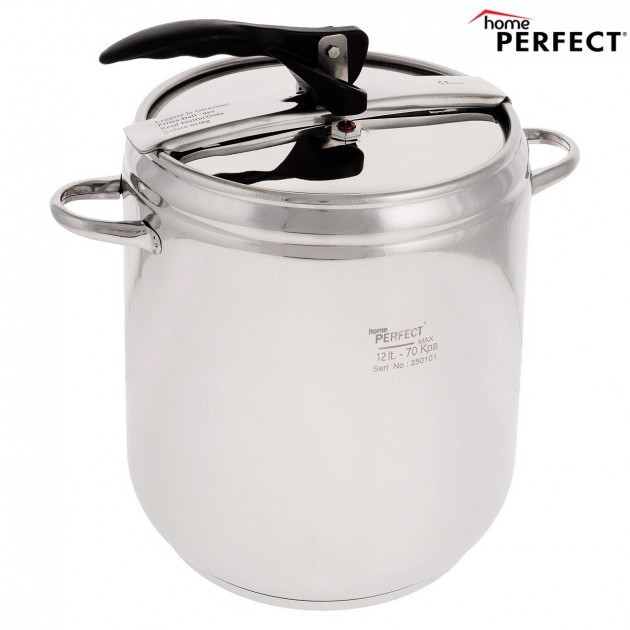

Кастрюля скороварка Home Perfect Hascevher 12л нержавеющая сталь с индукцией (РК-1626)