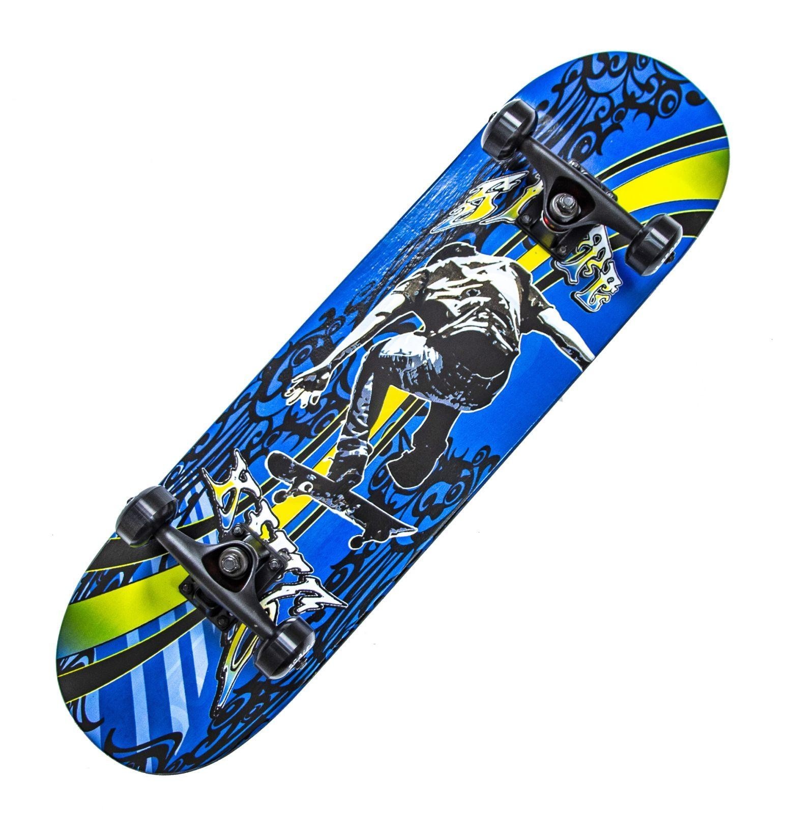 

Скейтборд деревянный Scale Sports Displey King синий цвет
