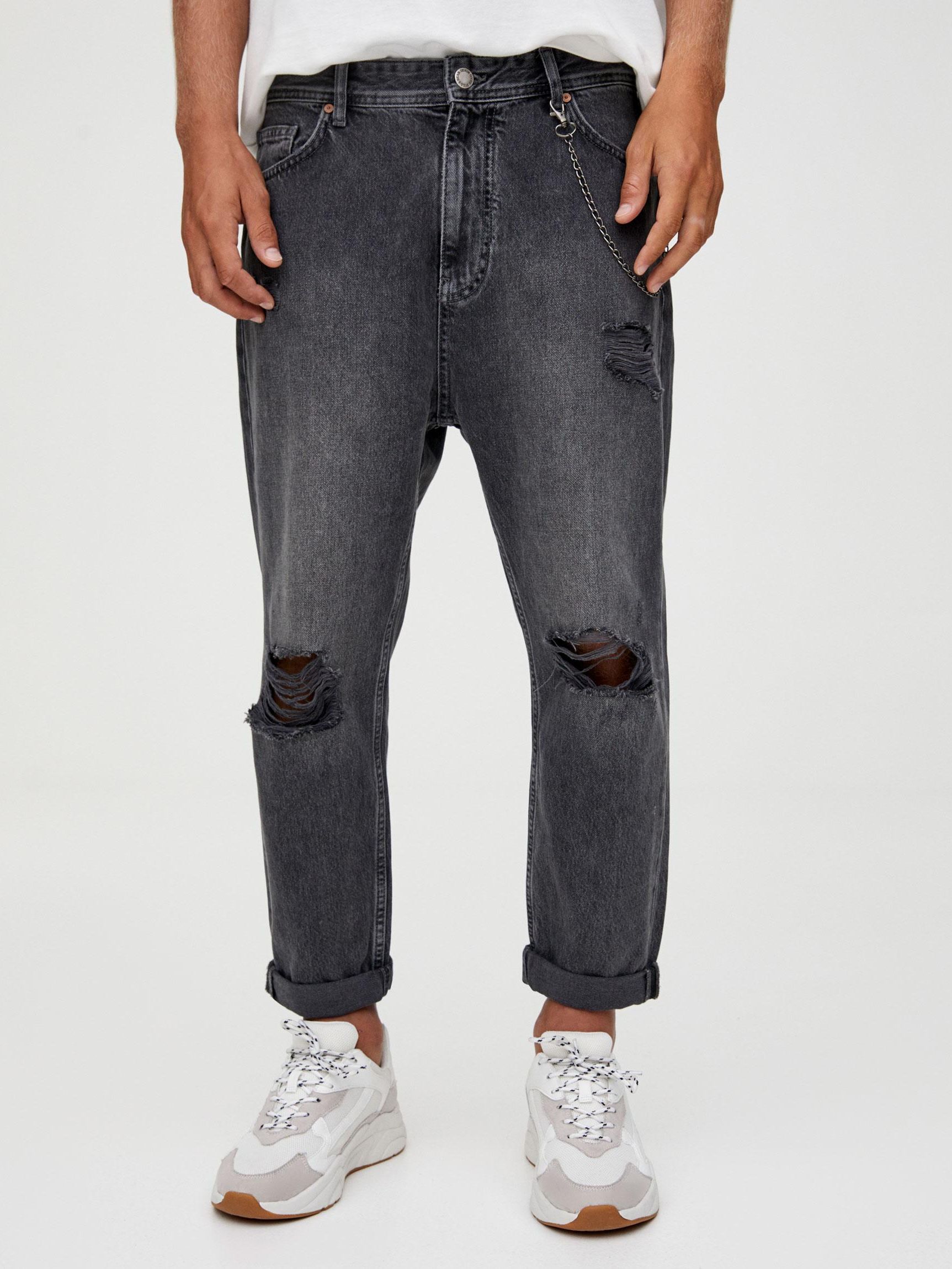 

Джинсы Pull & Bear 9684/517/833-ABKU 44 Серые