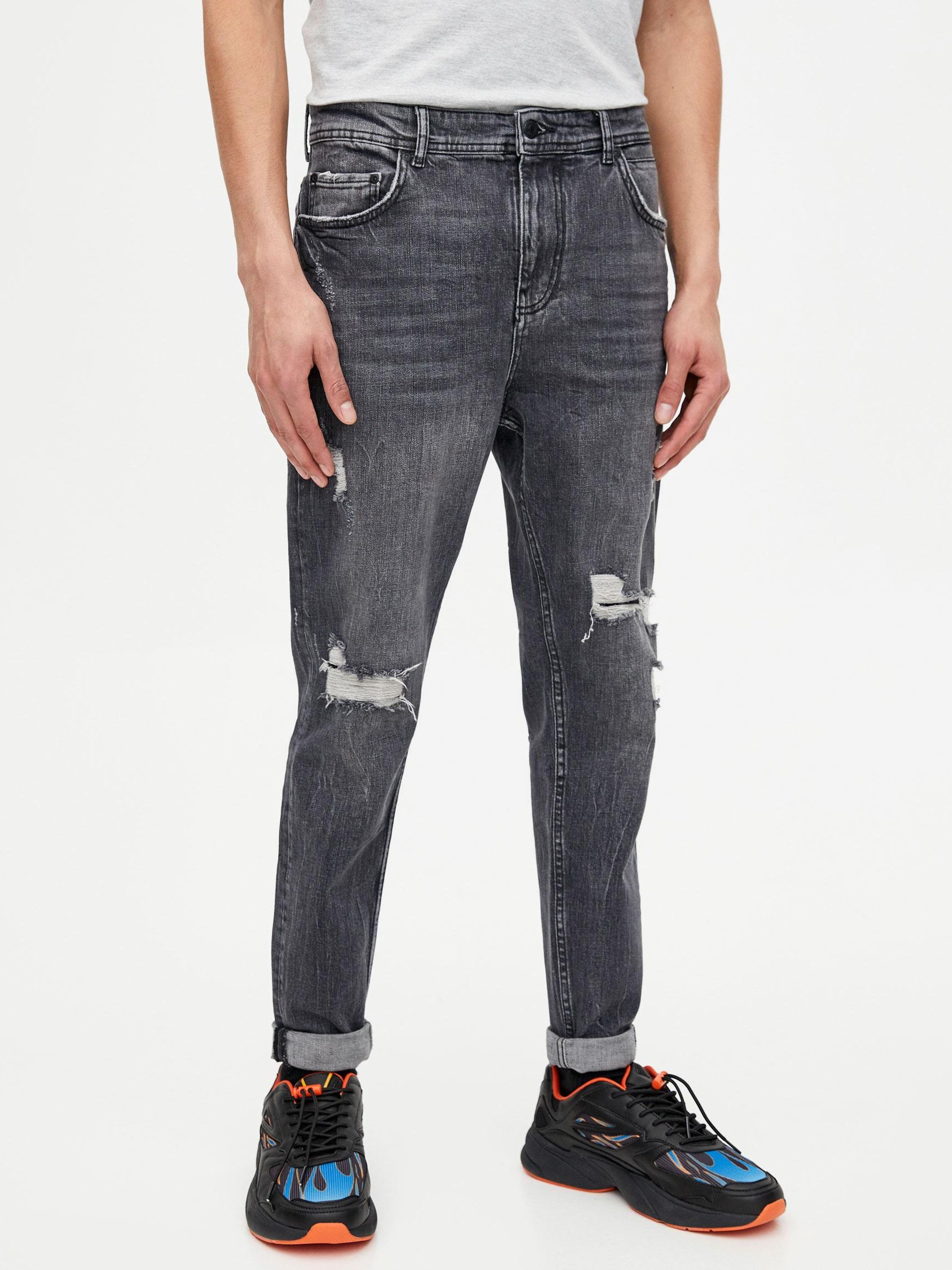 

Джинсы Pull & Bear 5689/557/811-ACXW 38 Темно-серые