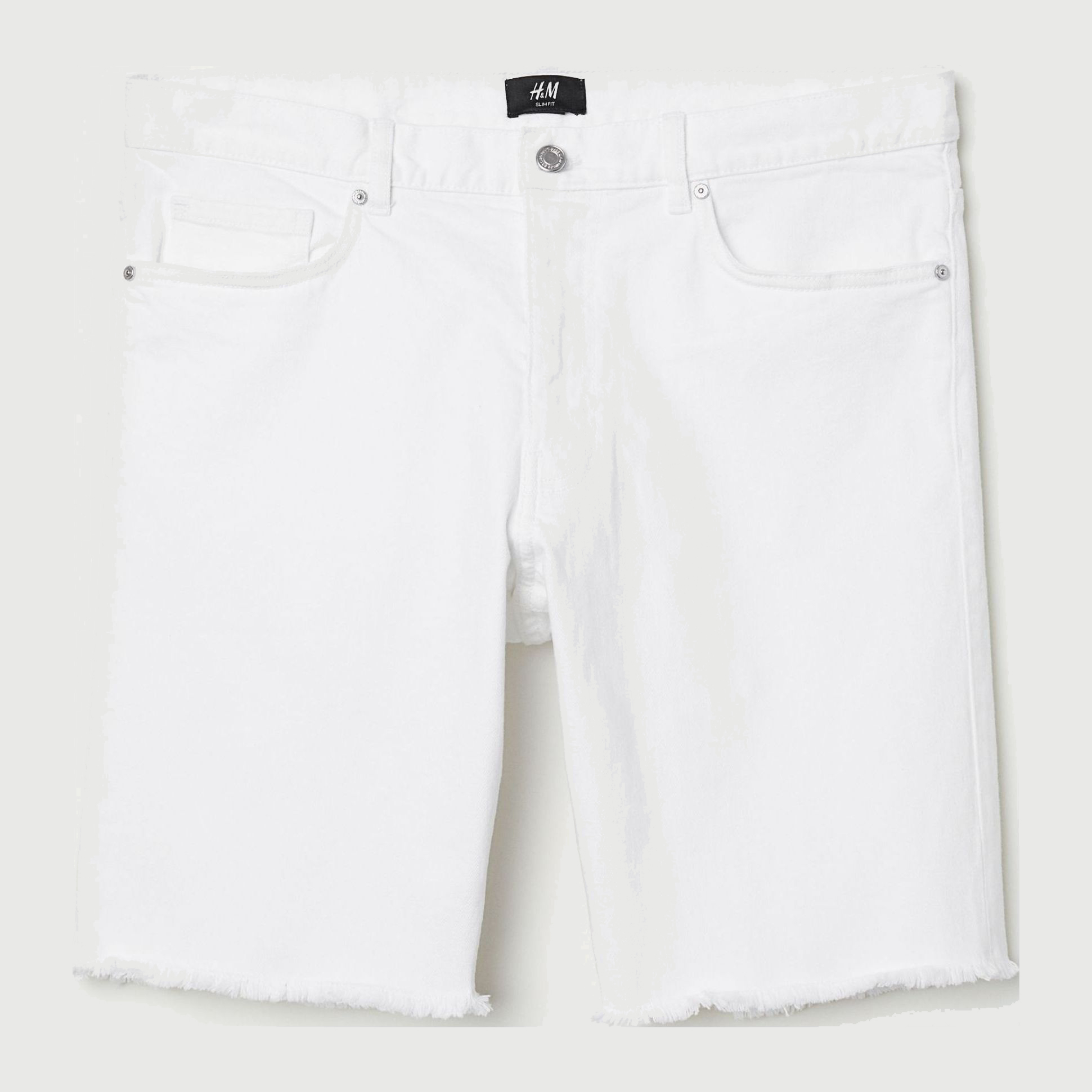 

Шорты джинсовые H&M 6183607-ACTS 28 Белые