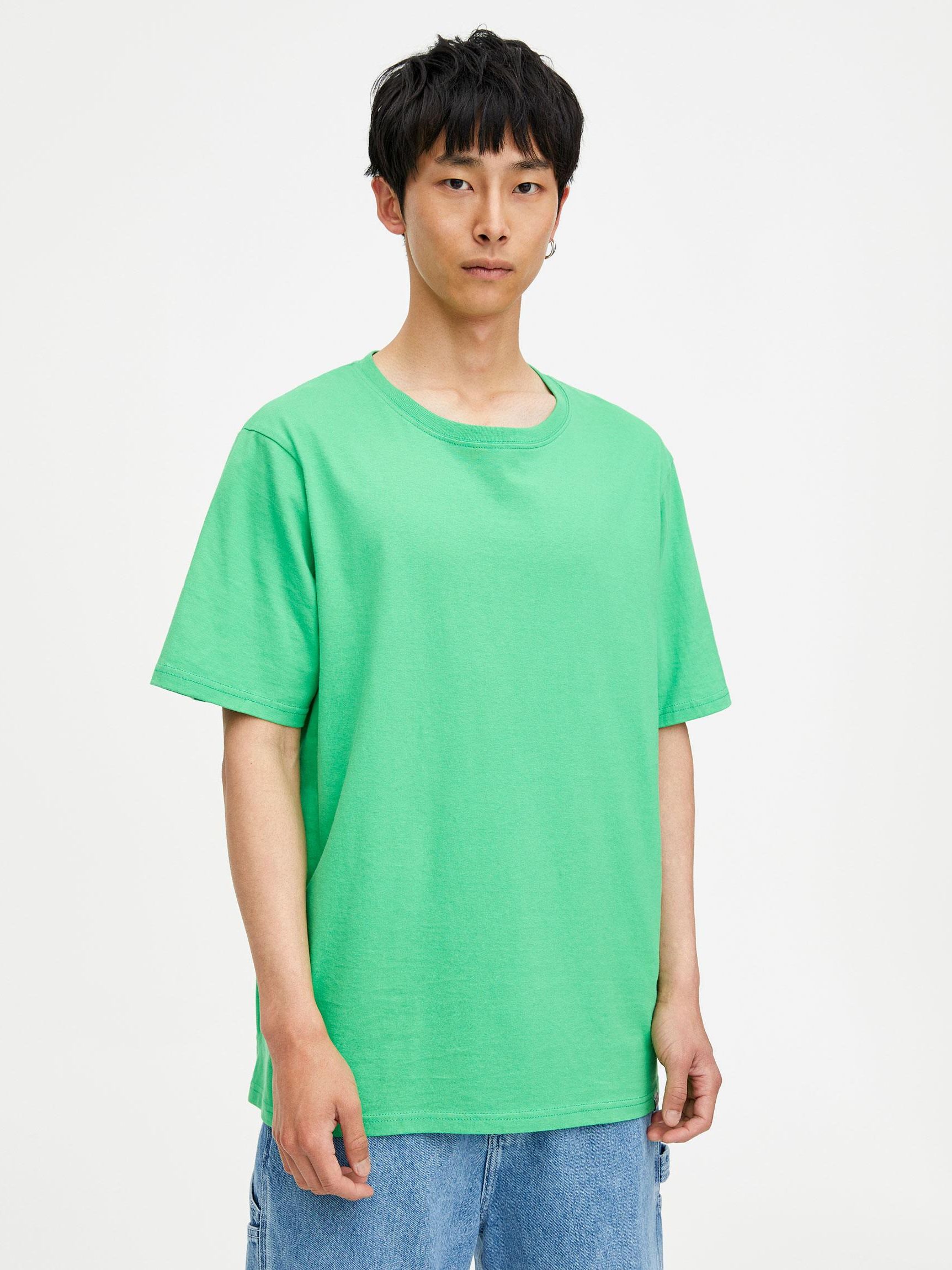 

Футболка Pull & Bear 5246/500/500-ACUW S Зеленая