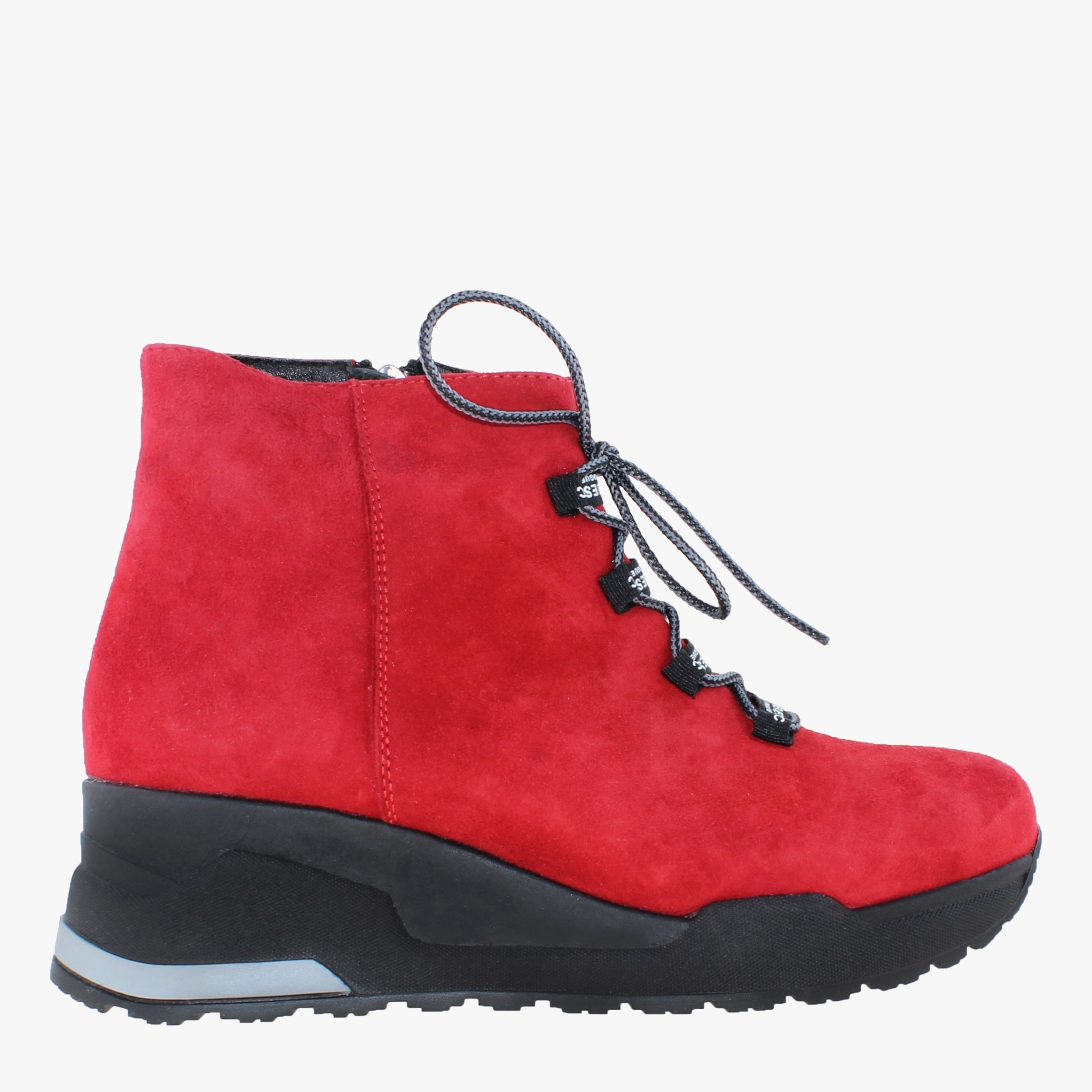 Акція на Жіночі зимові черевики Carvallio R1535-11 37 23.5 см Червоні від Rozetka