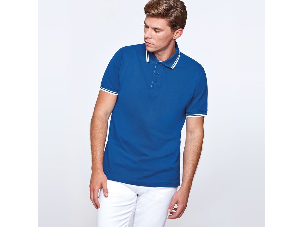 

Поло Montreal 230 ТМ ROLY Royal/White, Поло Montreal 230 ТМ ROLY Royal/White S