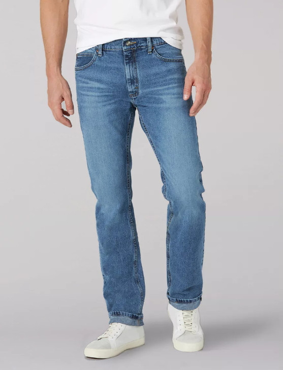 

Джинсы Lee Slim Fit Straight Leg Glory W34 L34 блакитний