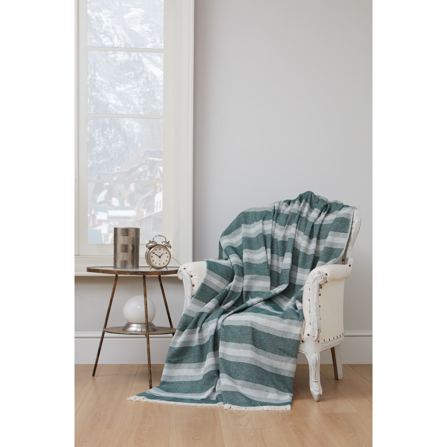 

Плед накидка Eponj Home Denizli Kareli 190*220 yesil зеленый (svt-2000022283250)