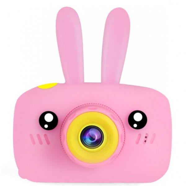 

Фотоаппарат детский Baby Photo Camera Rabbit с автофокусом Розовый