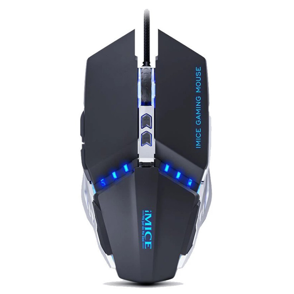 

Мышь игровая компьютерная USB IMICE T80 3200 DPI подсветка