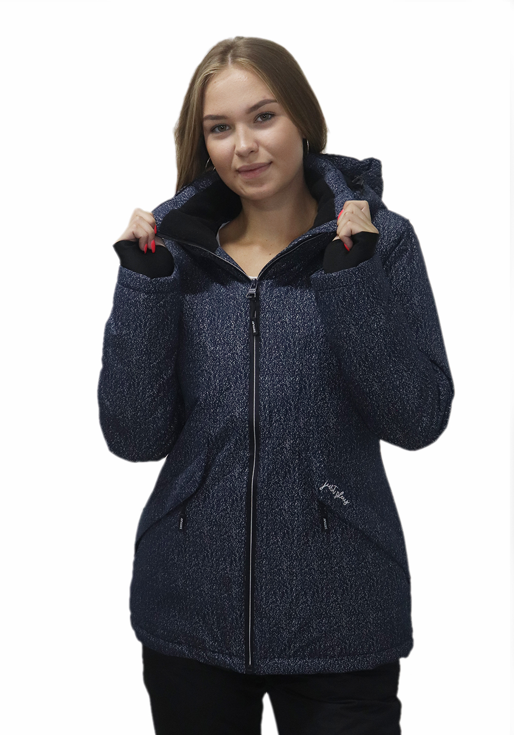 

Куртка Just Play Cela синий (B2372-blue) L