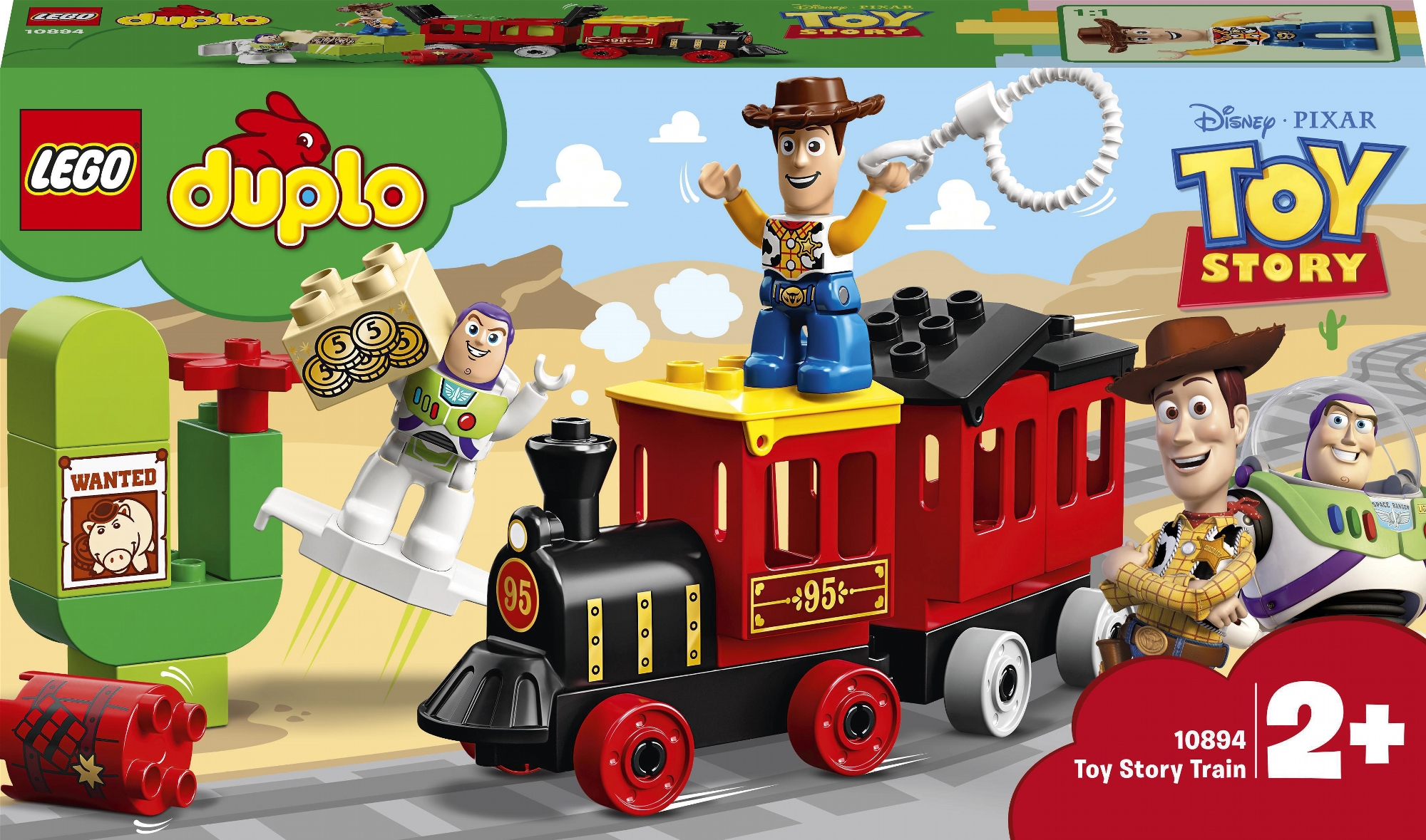 

Конструктор LEGO DUPLO Поезд "История игрушек" 21 деталь (10894)