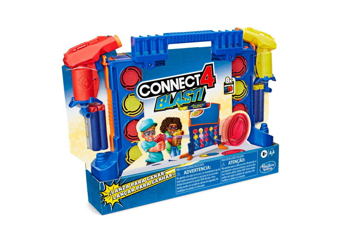 

Настольная игра Hasbro Собери 4-ку. Бласт (Четыре в ряд. Выстрел, Connect 4. Blast) (Е9122)