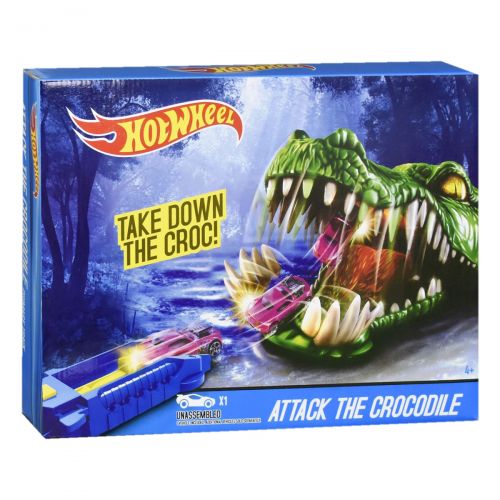 

Детский игровой набор автомобильный трек WL Toys Hot Wheel «Крокодил» (2698)