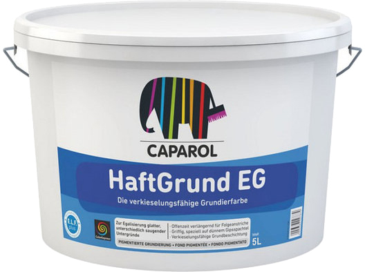 

Краска грунтовочная Caparol HaftGrund EG 5 л Белая (959736)
