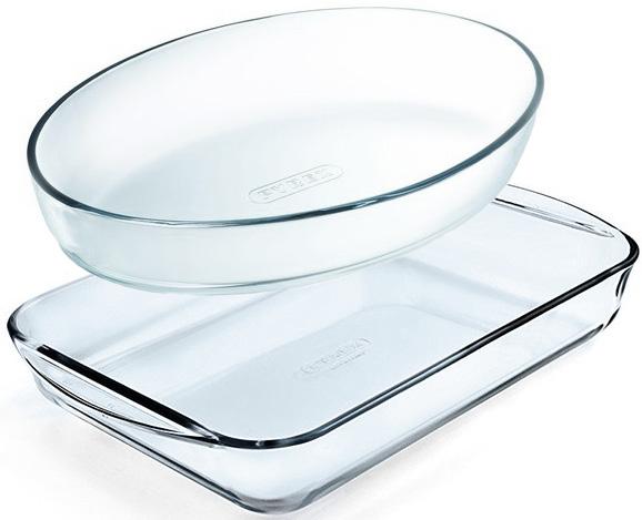 

Набор форм для выпечки 2 шт. Pyrex Essentials из жаропрочного стекла (UK-900S030)