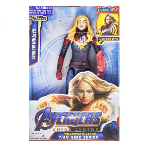 

Игровая фигурка WL Toys «Мстители Капитан Марвел» 30 см говорит на англ (99108)