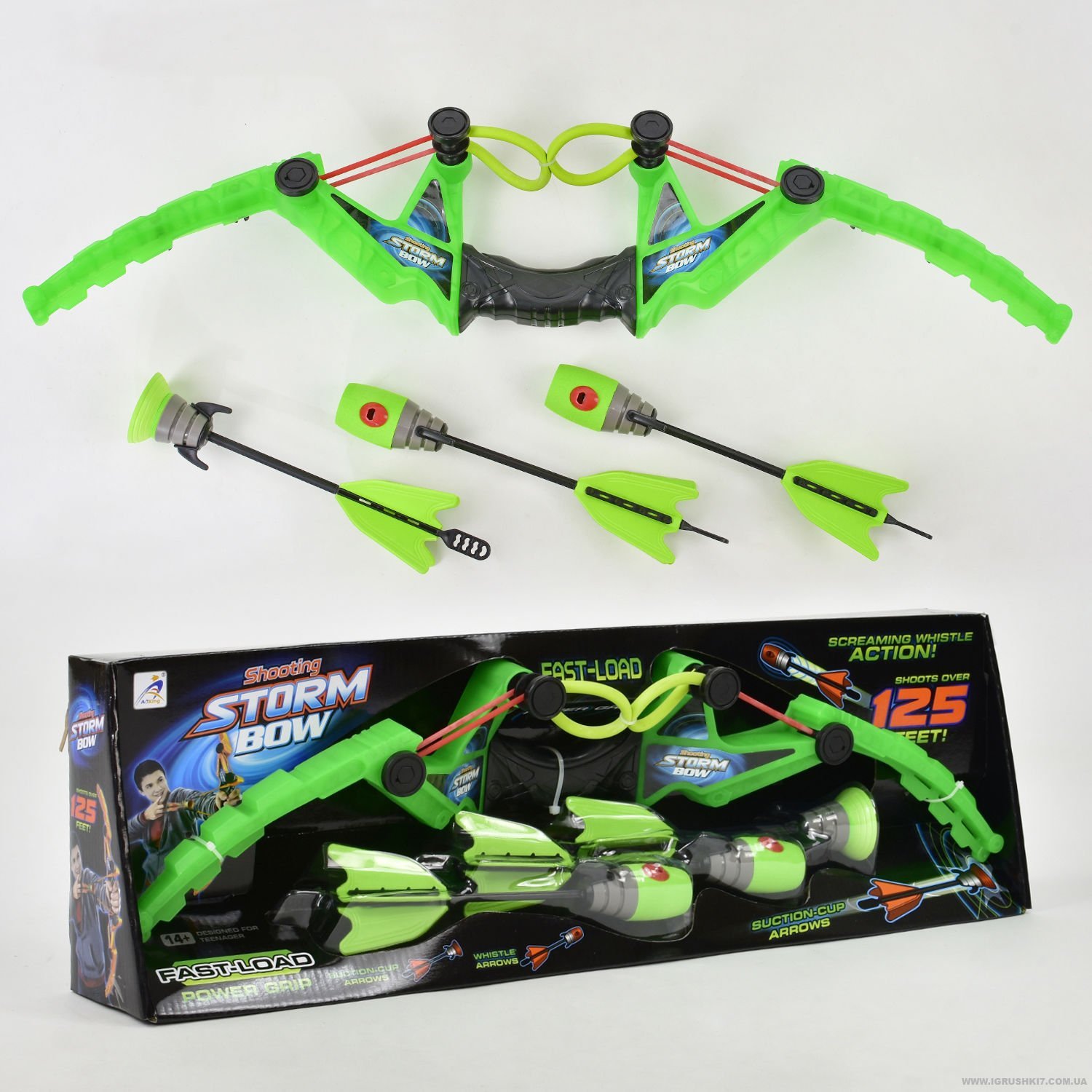 

Детский игрушечный Лук Star Toys Factor Co (АХ 1020) Салатовый