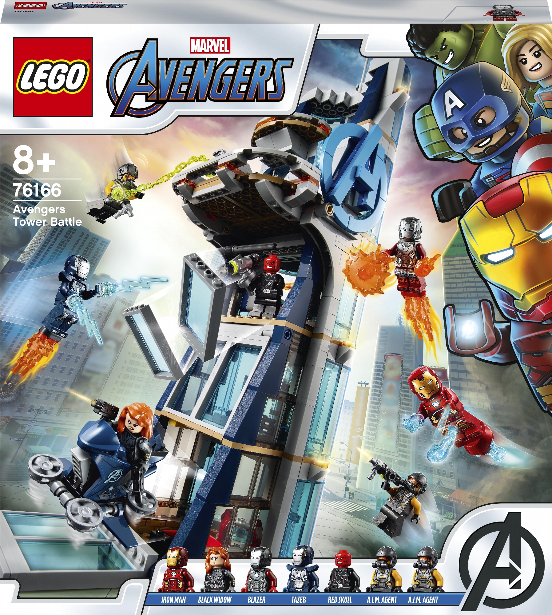 

Конструктор LEGO Super Heroes Marvel Comics Битва за башню Мстителей 1230 деталей (76166)