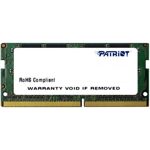 

Модуль пам'яті для ноутбука SoDIMM DDR4 16GB 2666 MHz Patriot (PSD416G26662S)