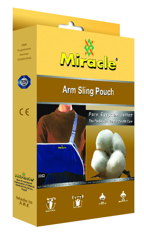

Поддерживатель руки косынка Miracle (бандаж повязка на руку) XS