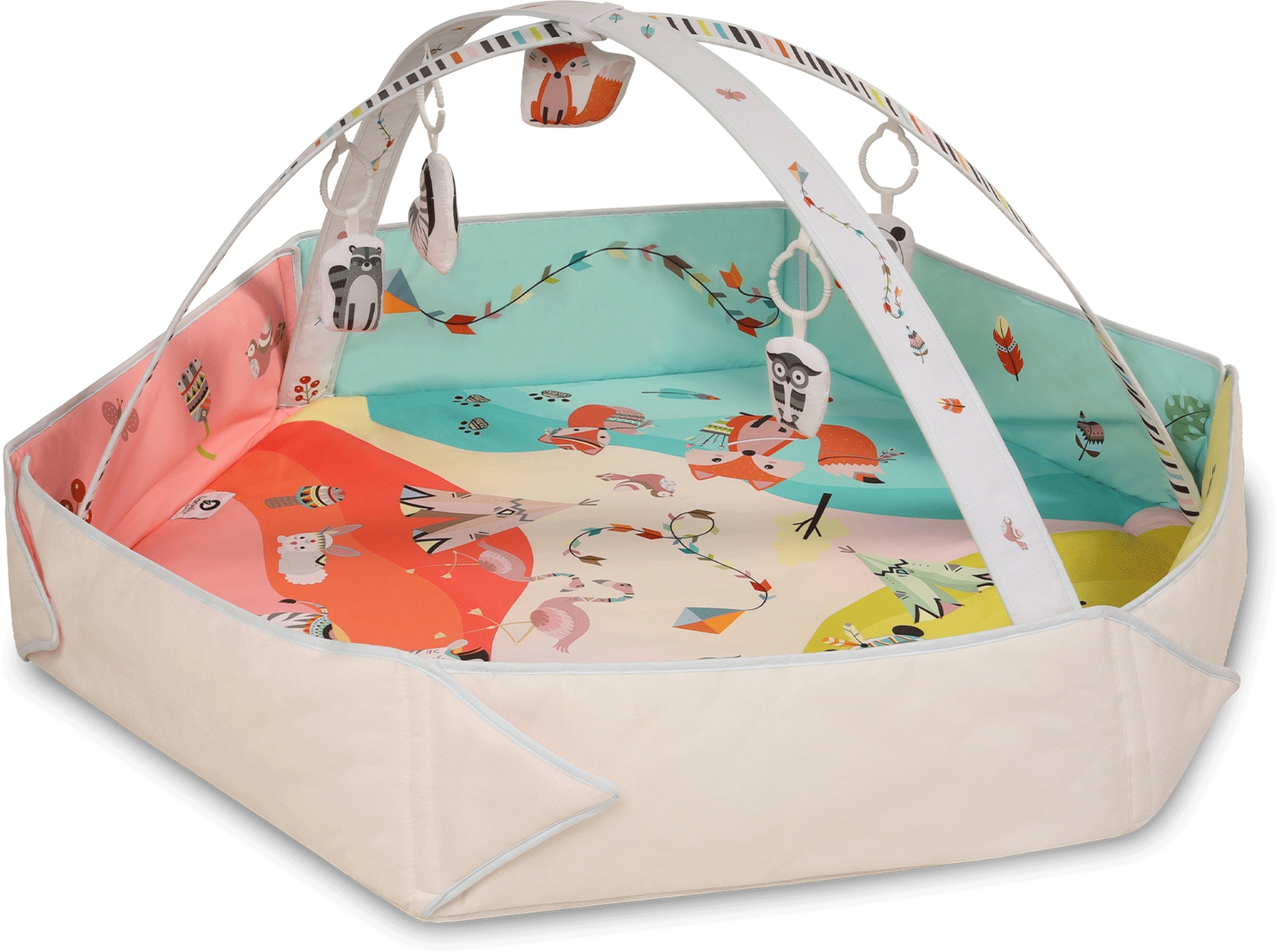 

Развивающий коврик Lionelo Jenny Multicolor (LOE-JENNY MULTICOLOR)