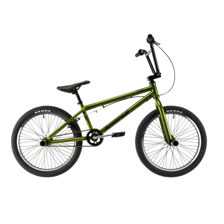 

Велосипед BMX DHS Jumper 2005 20' cali - model 2021 - зелений