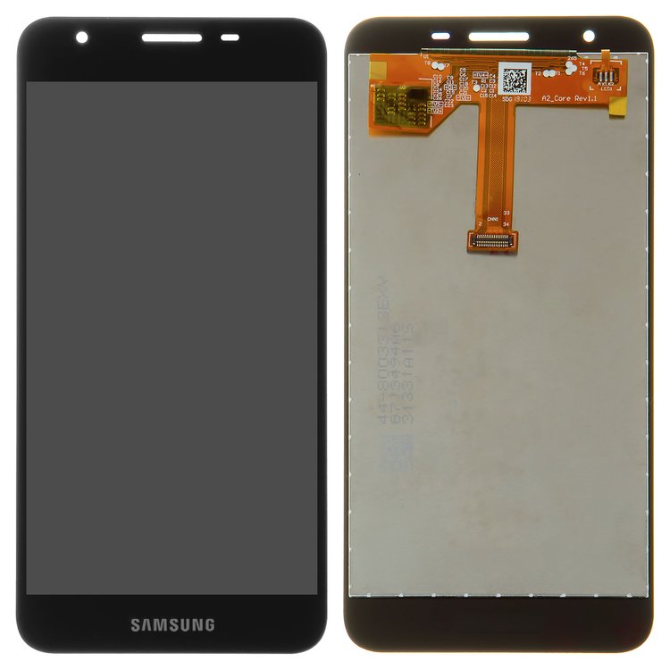 

Дисплей для Samsung GH97-22242A A260 Core A2 с сенсором черный сервисный