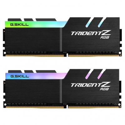 

Модуль памяти для компьютера DDR4 32GB (2x16GB) 3200 MHz Trident Z RGB G.Skill (F4-3200C15D-32GTZR)