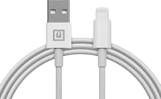 

Кабель Real-El MFI USB A - Lightning TPE 2 м White