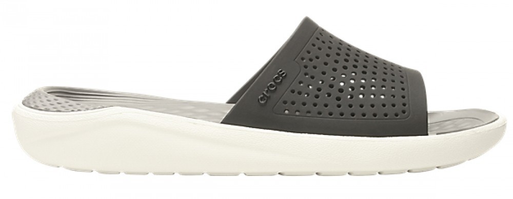 

Шлепанцы Crocs LiteRide Slide 205183-05M-M13 46 Черный с серым
