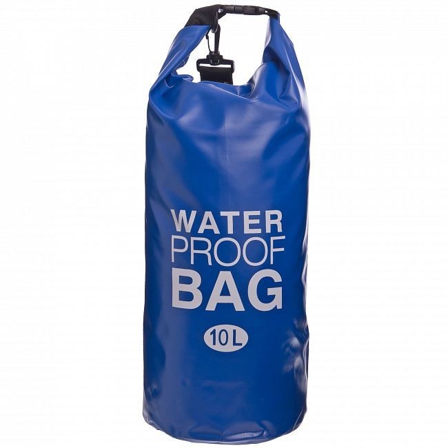

Гермомешок водонепроницаемый Waterproof Bag 10 л Blue (10602B)