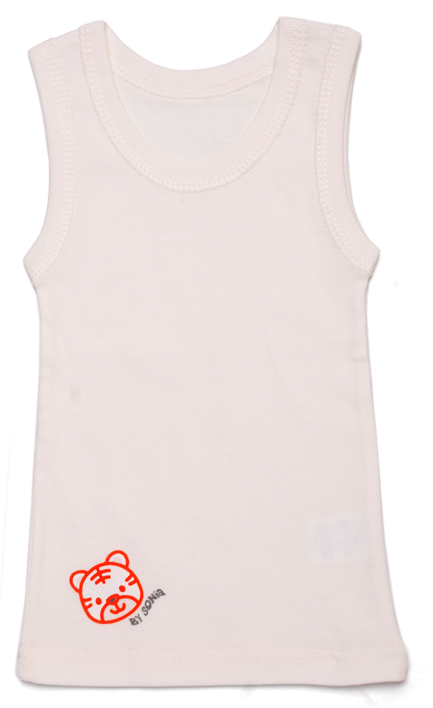

Майка для хлопчиків "Тигрик" Соня молочний 5109 020201, 92 (2 роки)