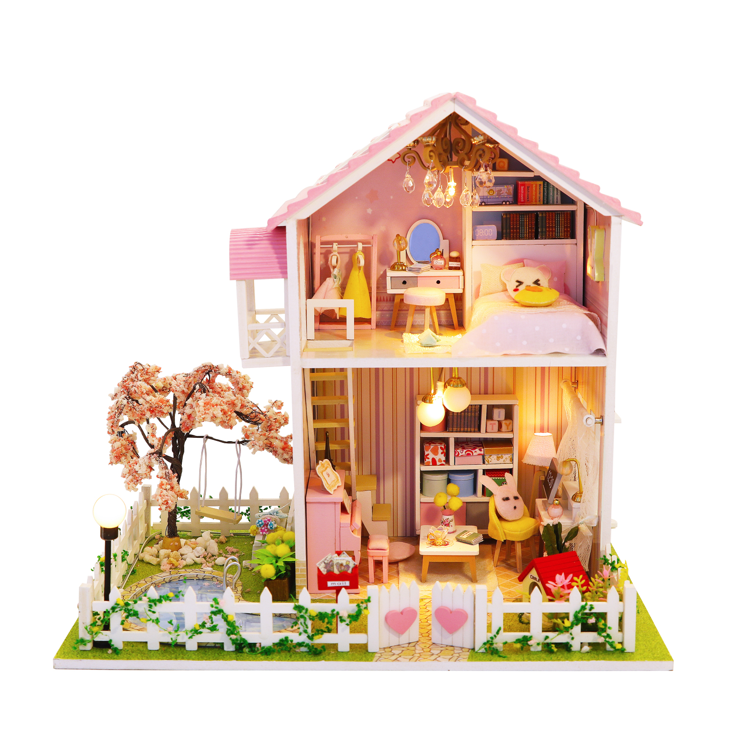 

3D Румбокс DIY House ( Любовь и Сакура)
