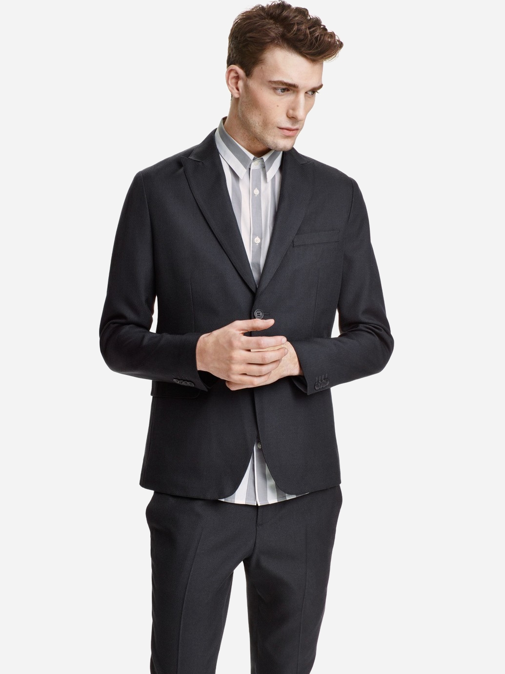 

Пиджак H&M 0329593  Черный, Пиджак H&M 0329593 52 Черный