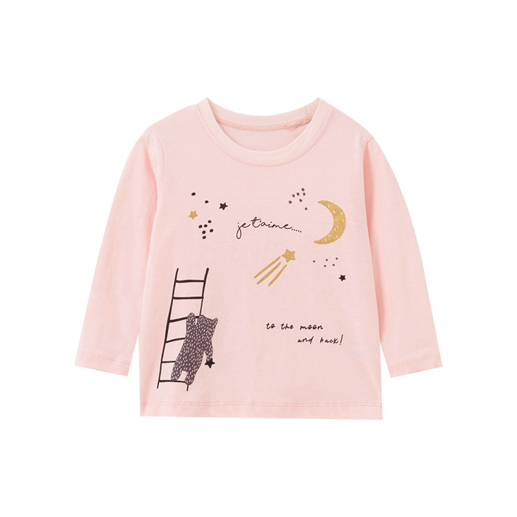 

Лонгслив для девочки Night in Paris Malwee (140) Розовый