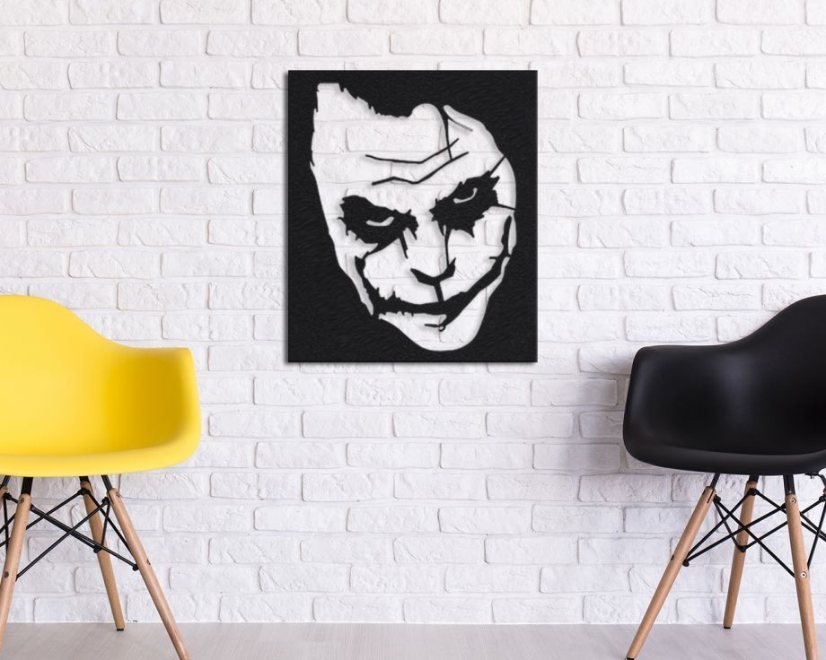 

Декор для стен. Панно из металла "Joker"