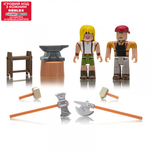 

Игровая коллекционная фигурка Jazwares Roblox Game Packs Forger's Workshop W6, набор 2 шт. (ROB0210)