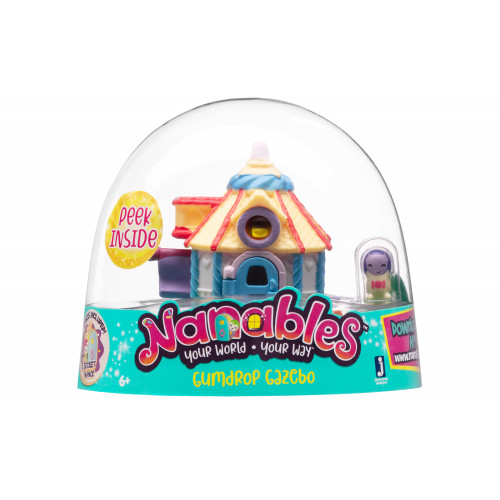 

Игровая фигурка Jazwares Nanables Small House Город сладостей, Конфетный домик (NNB0015)
