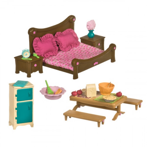 

Игровой набор Li`l Woodzeez Спальня и столовая (6127Z)