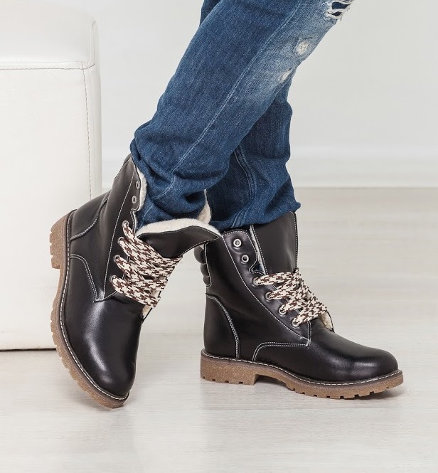 

Кожаные ботинки PADUCHINI Comfort 41 27 см Черные Демисезон