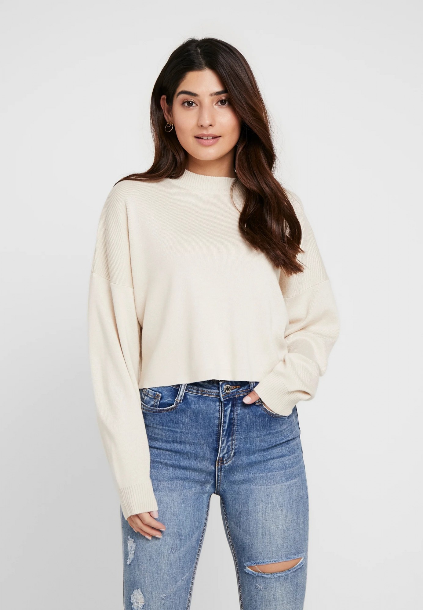 

Джемпер Missguided 36 кремовый 5059381153091