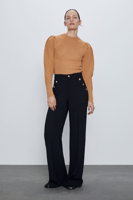 

Свитер ZARA L горчичный 8032845341311