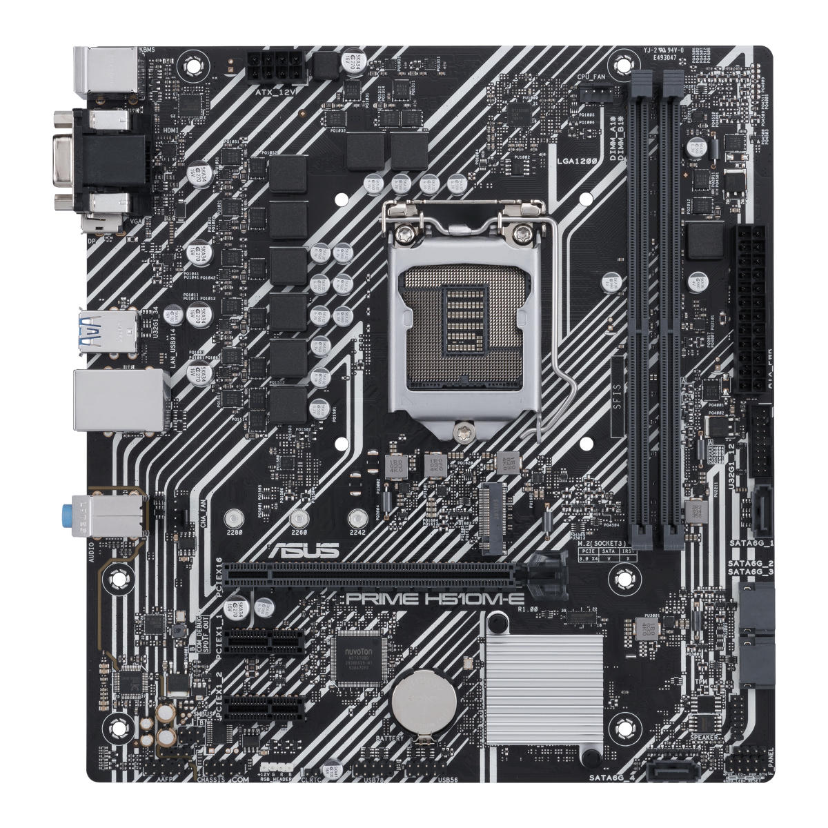 

Материнская плата ASUS PRIME H510M-E (Socket 1200)