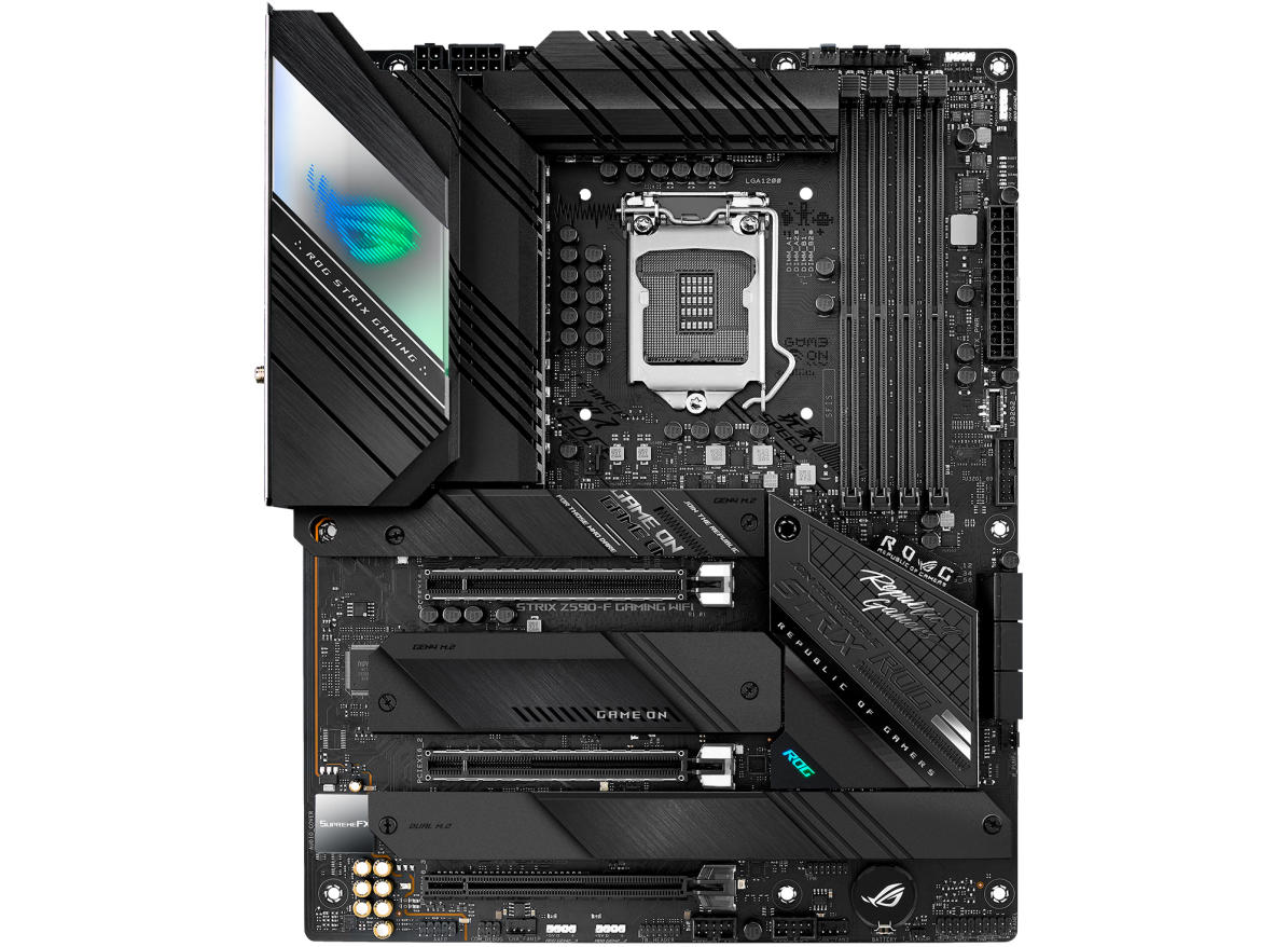 

Материнская плата ASUS ROG STRIX Z590-F GAMING WIFI (Socket 1200)